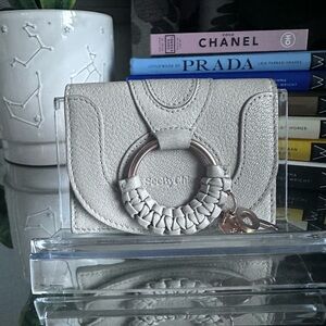 See By Chloe Card Holder with Key Ring